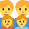 Family: Man, Man, Girl, Boy emoji on Twitter